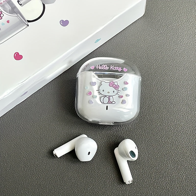 [Authorized] Wireless Headphones, Kuromi Pompompurin My Melody Melody, 5 Different Styles Available, Cute Design Gaming Earbuds Unique Style, Convenient for Smart Calls, Suitable for Daily Exercise And Outings, Learning Holiday Gifts