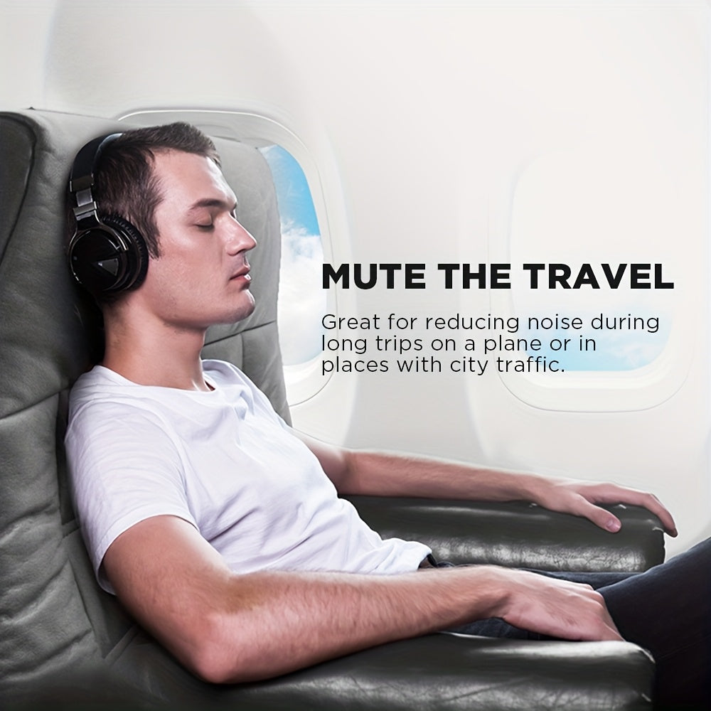 Active Noise Cancelling Headphones Wireless Headphones with Microphone Deep Bass, Over Ear Headphone, Comfortable Protein Earpads, 30 Hours Playtime