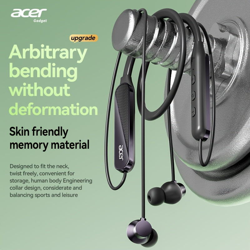 ACER Brand TWS Wireless Earbuds with Noise Isolation & Low Latency Gaming Mode, Wireless Stereo Sound, -C, Long Flight/Workout Battery Life, For/Iphone (Compatible with Smartphones, Tablets) - Ideal Gift for