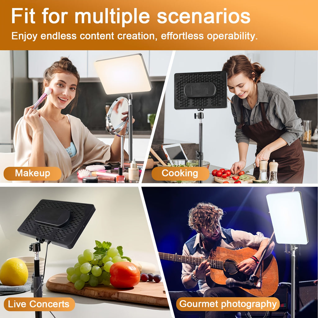 10-Inch Light For Video Recording, Beauty Light, Desktop Makeup Light, Internet Celebrity Light, Indoor Face Light, Mobile Phone Shooting Light With Ring Soft Light, Camera Stand For Phone, Live Streaming Equipment