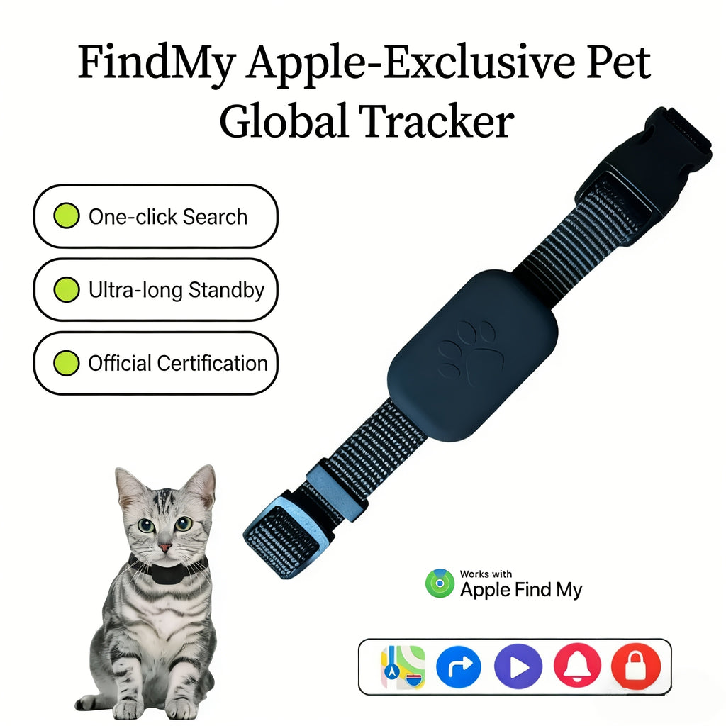 Cat Tracking Collar, Pet GPS Dual-system Tracking Collar, Anti-lost, Smart Positioning Tracking, Suitable for Cats And Dogs, Adjustable Collar And Tracker, Puppy Tracking Collar