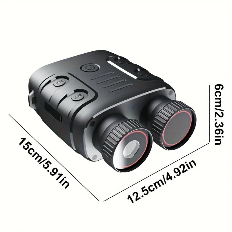2026 HD2.5K Binocular Infrared Telescope Goggles 10X Zoom CMOS HD Night Vision Goggles Device Full-Black Visibility - Capture Stunning Photos & Videos Night Vision Scope Digital Zoom Ideal for Hunting, Boating & Outdoor Adventures Battery Powered HD