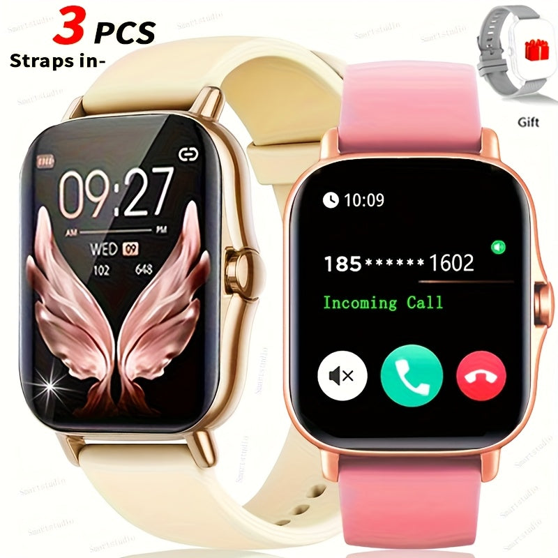 Smart Watch, Answering, with Wireless Calling, Message Viewing, Multifunctional, Multiple Sports Modes, Music Playback Perfect Gift for Men And Women, Perfect Choice for Gifts, Suitable for Android And iPhone, Remote Camera And Positioning, 1.83-inch