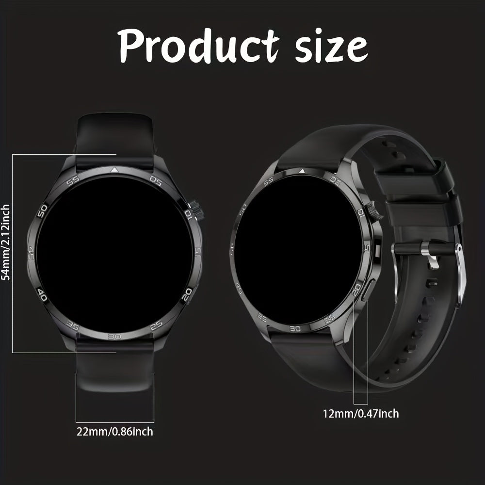 [Valentine's Day Gift] New Smartwatch, Unisex | Valentine's Day Gift - Wireless Calling/Texting/Multiple Sports Modes/Remote Camera Control/Fitness Tracker, Compatible with Iphone And Android, USB Charging, Silicone Strap, Smart Connectivity, Modern Style