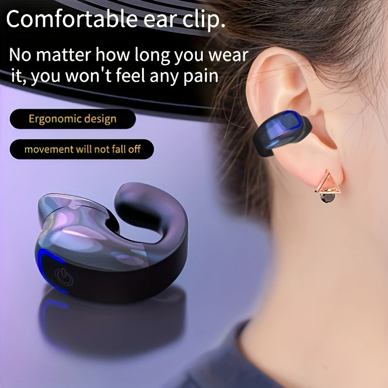 Wireless Noise-Cancelling Headphones, Lightweight And Sensitive Design, USB Type-C Charging, 5-Hour Battery Life, Compatible with Smartphones - Perfect Gift, Hands-Free Calls | Stylish And Portable In-Ear Headphones