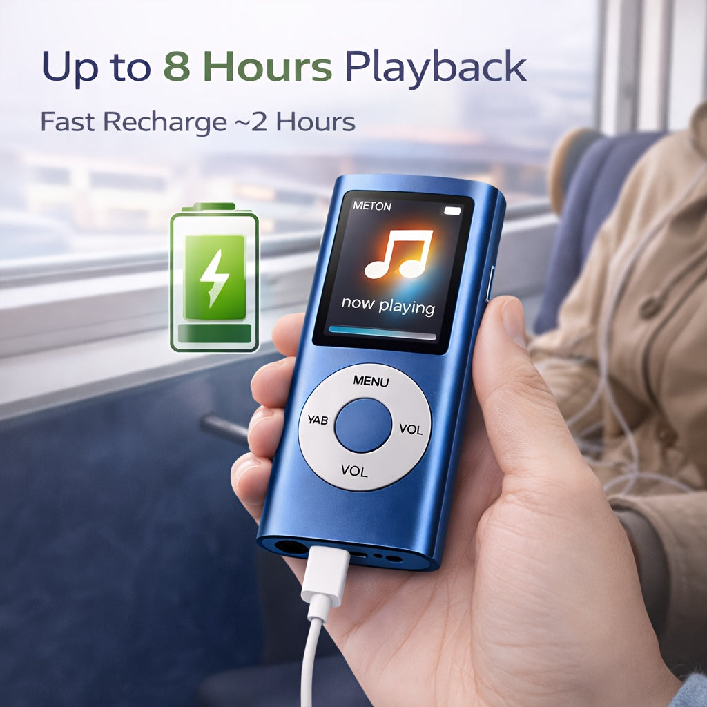 Portable MP3 Music Player with a 1.8-Inch LCD Display