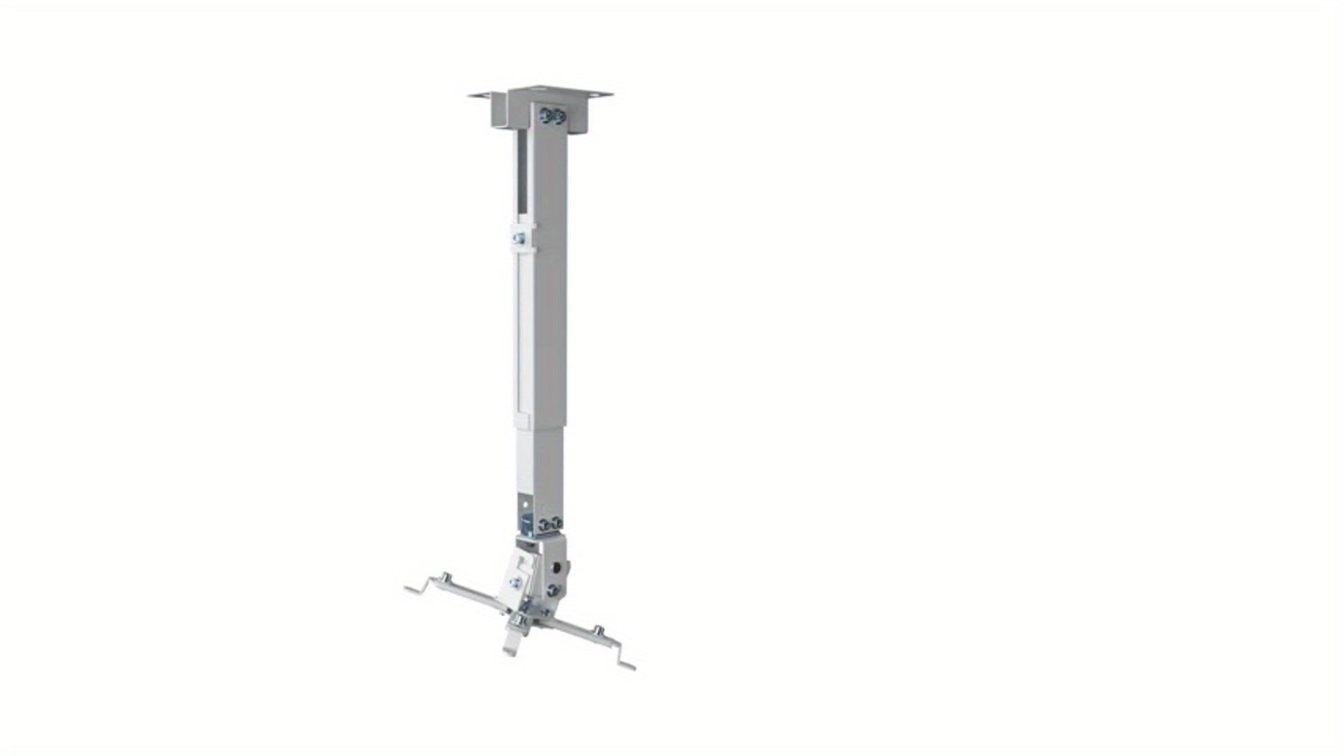 Ceiling Mounted Projector Bracket, Compatible with General Projectors, LCD/DLP Projector Bracket, with Adjustable Angle Height And Extendable Arm - 40 Pound Load High-Quality Projector Hanger