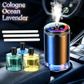 [Car Additions] Smart Car Aromatherapy Diffuser, Dynamic Light Show And Starry Sky Top Mode, Natural French Scented Essential Oil/Perfume, Adjustable Fragrance Concentration, Essential Oil Diffuser, Long-Lasting Freshness, Cologne Scent