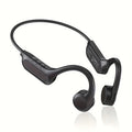 Menzluio Open Sports Headphones with Microphone, Sports Headphones with A Long Battery Life Of 15 Hours True Wireless Headphones, Suitable for Running, Exercising, Cycling