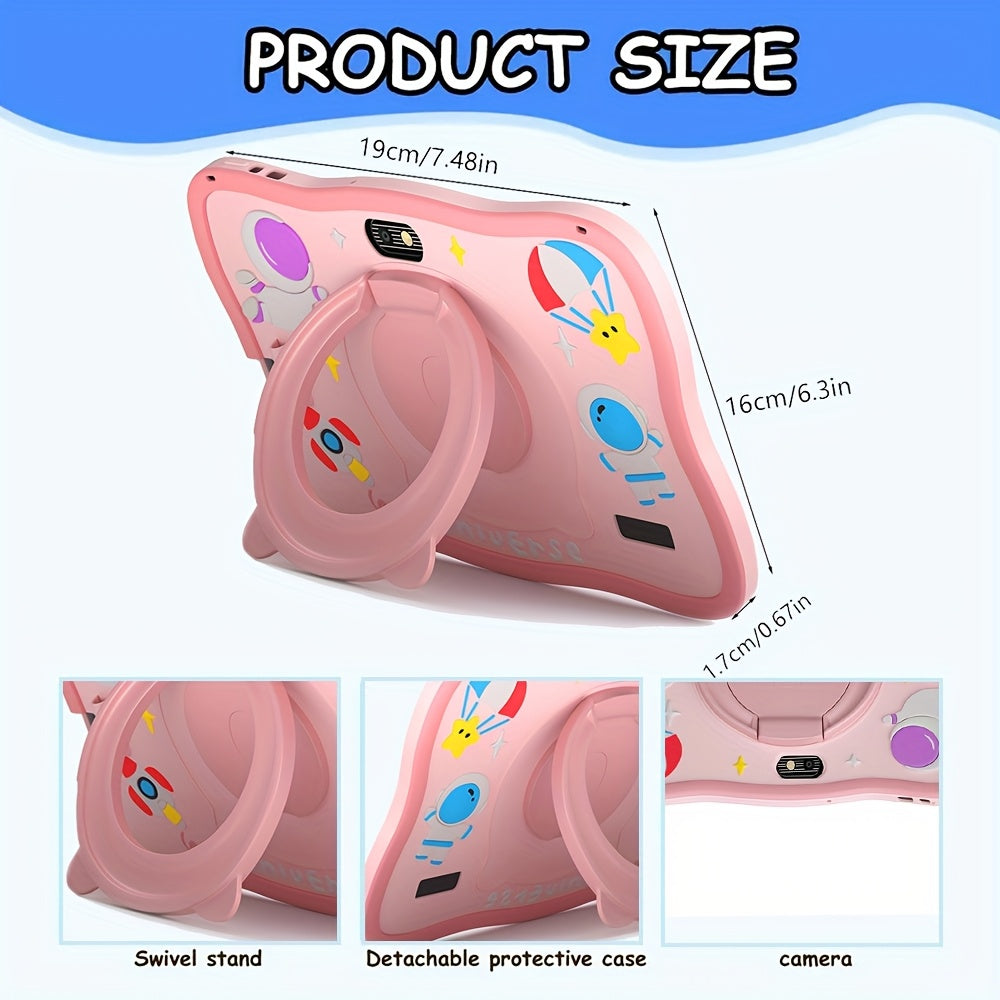 [Easter Gift] Android 14 2025 New Model 7-Inch Interactive Display 4GB RAM 32GB ROM, 5G WiFi, HD IPS Display, Parental Controls, Pre-Installed Apps, Affordable, Easter Gift, Tablet, Pad