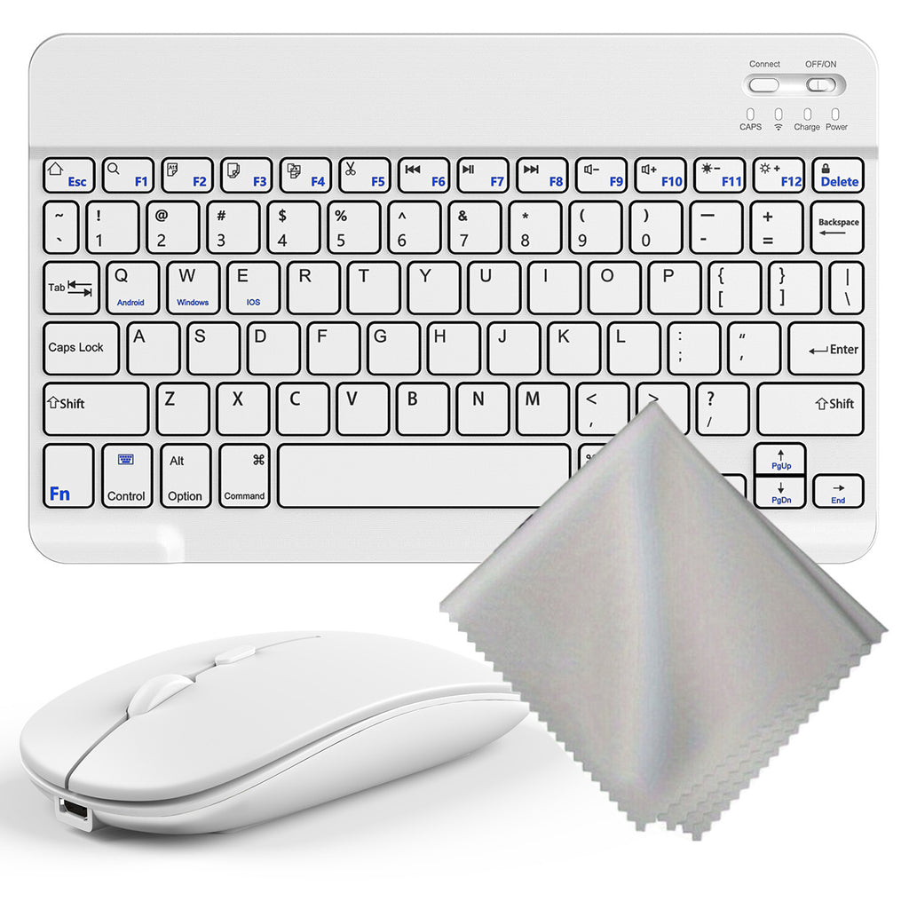 Get The Ultimate Gaming Experience with This Wireless Keyboard and Mouse Mouse Pad Combo /Wireless Keyboard and Mouse with Cleaning Cloth Combo