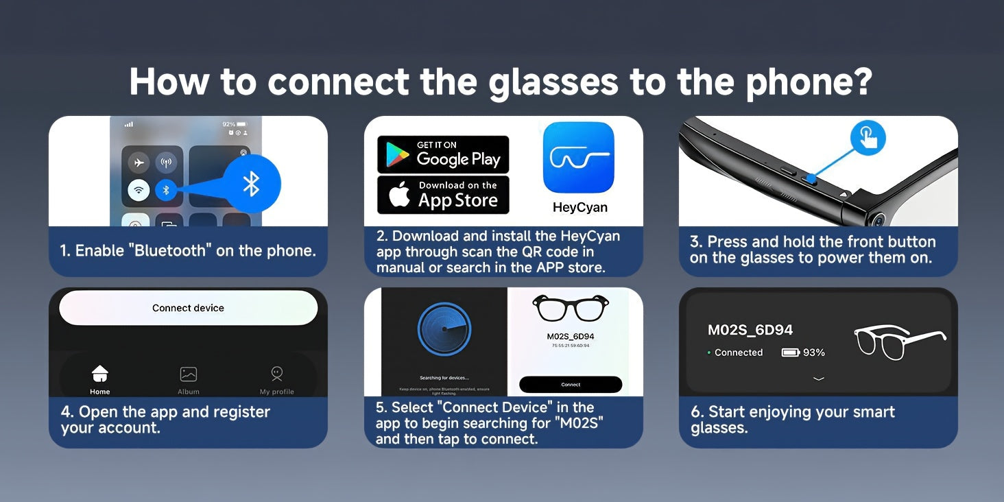 Smart Camera Glasses, 8MP HD Video Recording Glasses (with Audio Function), Wireless Camera With Photochromic Lenses, Real-time Translation, Voice Assistant, Object Recognition, Hands-free Music And Calls.
