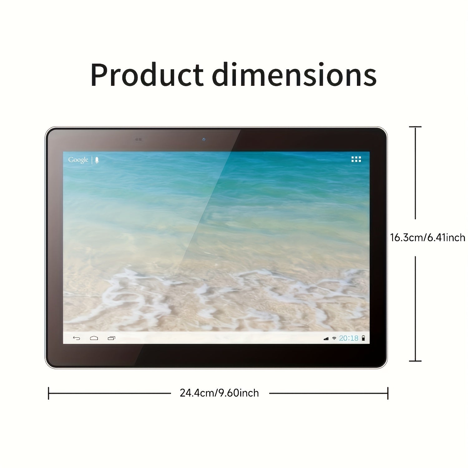 [Android 13 Tablet] Pritom 10.1-Inch Android 13 Tablet, 4GB RAM (2GB + 2GB Expandable), 64GB ROM, Supports Up To 1TB Of Expandable Storage, 6000mAh Battery, Quad-Core Processor, HD IPS Display, Dual Cameras, 2025 Model, Wi-Fi Connectivity, Does Not Suppor