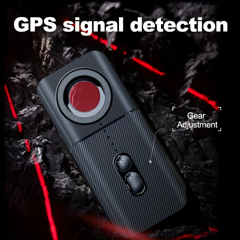 T3 Smart Detector, Universal Anti-spy Device with Night Vision, LED Display, GPS Tracking, Anti-aiming, Camera Detection, USB Rechargeable Lithium Polymer Battery, Suitable for Wireless Cameras And Hidden GSM Devices