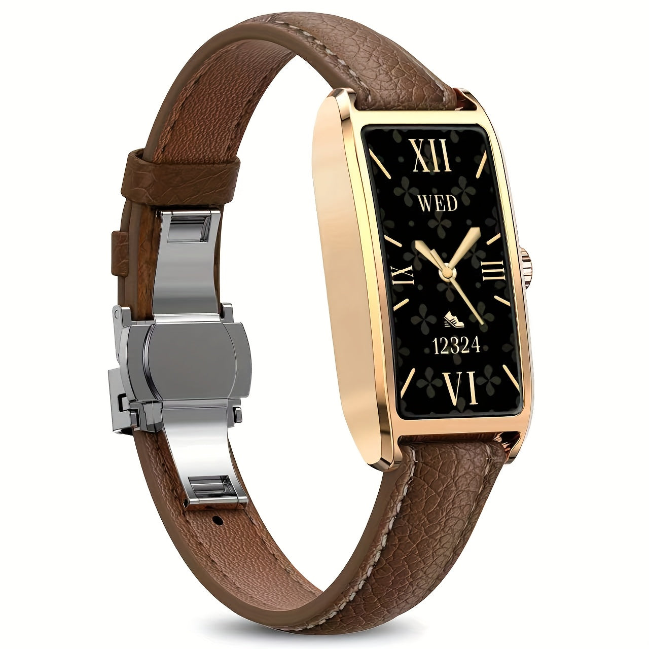 Women'S Fashion Smartwatch, 12+ Sports Modes, Waterproof, Zinc Alloy Material, 1.13-inch AMOLED Screen, 30-day Ultra-long Standby Time, Stylish And Elegant Appearance Designed Specifically For Women, Sleep Tracking, Menstrual Cycle