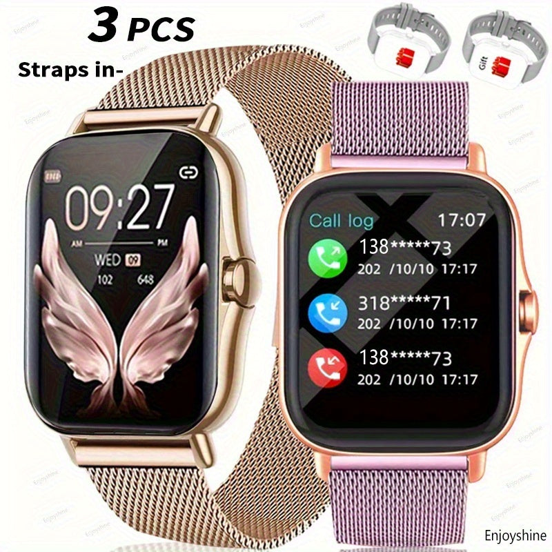 New Large Screen Smartwatch, 1.83-inch Full Touch Screen, Suitable For Android/iPhone, High-definition Calling And Answering, Music Player, Multiple Sports Modes, Sports Watch For Outdoor Activities, Daily Wear, Multiple Interface Choices