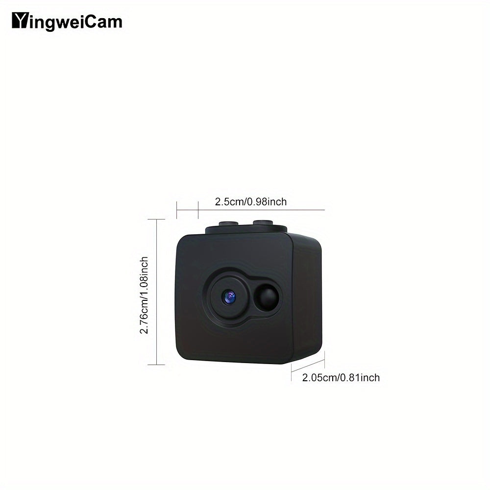 Direct-Recording Camera No Wi-Fi Needed Supports Up To 32GB SD Card Continuous Loop Recording Portable & Rechargeable Battery Camera Plug-and-Play Setup Ideal For Home Security Baby Monitoring Pet Camera Office Surveillance Halloween Gift Compact De