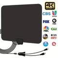 TV Antenna Portable Antenna Digital Antenna Indoor Antenna Supports 4K 1080P Suitable for All Smart Tvs, with 13.3 Feet Coaxial Cable