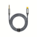 SUNKANDI USB C to 3.5Mm Audio Adapter, USB C to TRRS Headphone Car Stereo Cord Built-In DAC Digital Decoder Chip Compatible with Iphone 15/ 16 Series And Galaxy S24/ S23 Series And More USB C Devices
