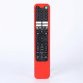 Sn TV Remote Silicone Protective Case with Yellow Lanyard - Blue and Yellow Glow-in-the-Dark Design, Durable and Flexible, Ideal for Entertainment Devices, TV Remote Holder|Glowing Remote Case|Silicone Construction, Remote Control Holder