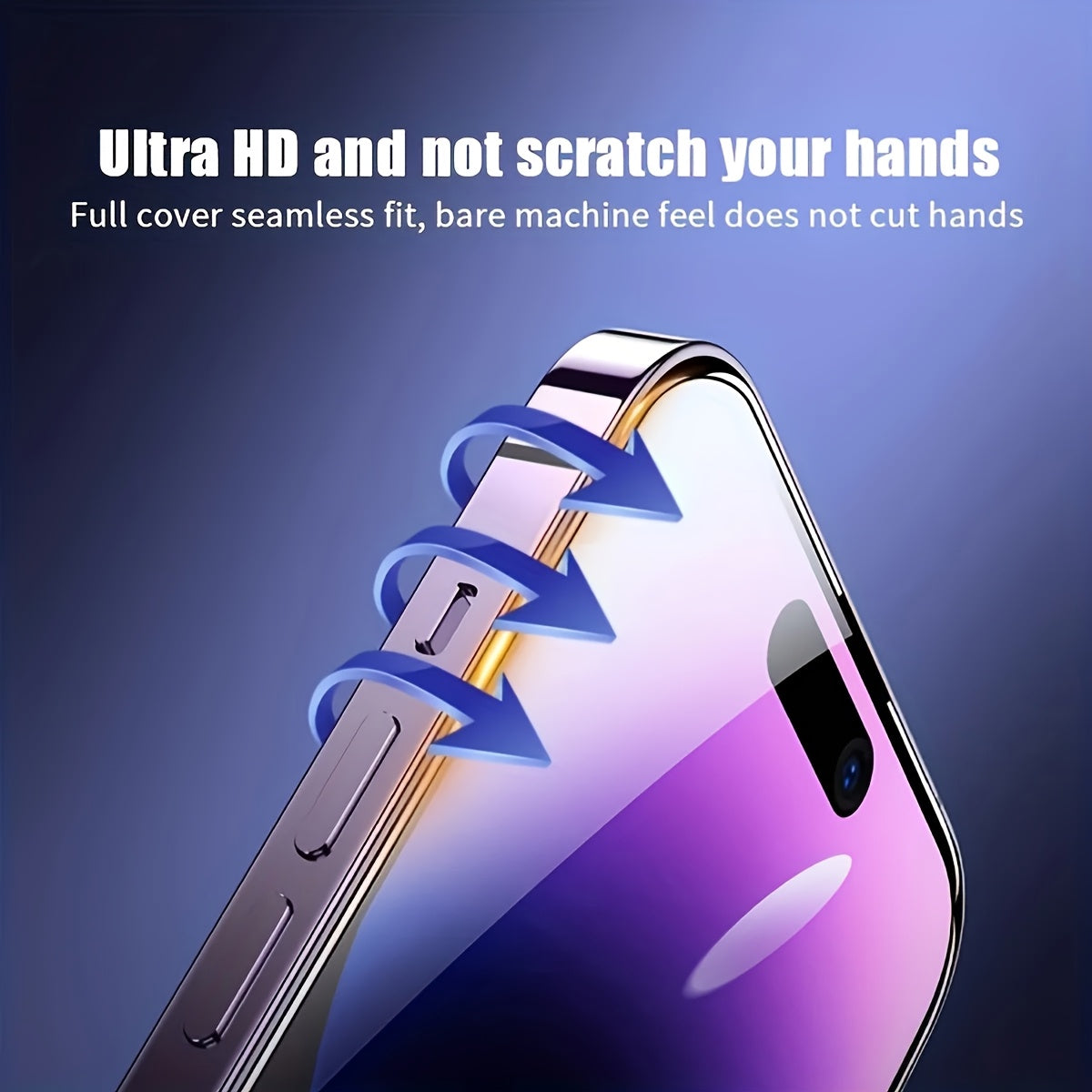 A Pack Of 5 Ultra-High-Definition Tempered Glass Screen Protectors, for iPhone 17 Pro Max/16 Pro Max/15 Pro Max 17 Air 17 16 16E 15 14 13 12 11 Plus Xs Max X, Easy to Apply, 9H+ Tempered Glass Film, Fingerprint Resistant