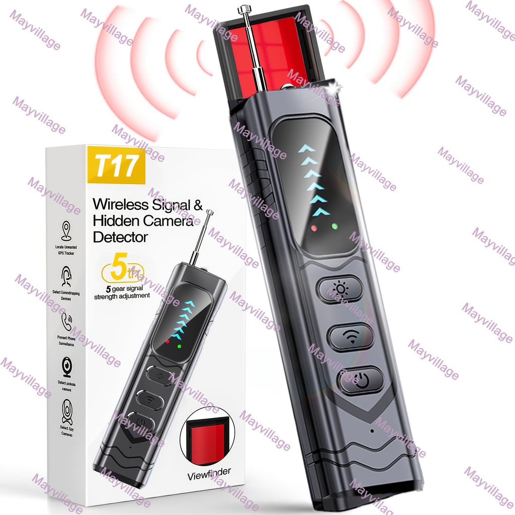 [Portable Wireless Camera] Hidden Camera Detectors, Portable Wireless Camera Detectors, Anti-Spy Camera Detector Bug Detector With Finding Wireless Camera, Wired Camera, Night Vision Camera, Socket Camera, Infrared Camera, GPS Camera, Pinhole Camera & EM