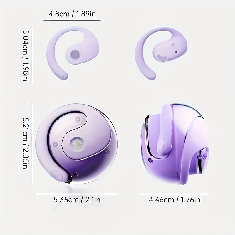 Wireless Translation Headphones with AI Voice Translation, No Latency Music, Real-Time Speech Translation, 156 Language Support, Type-C Charging, Includes Free Lanyard - Ideal for Multilingual Communication