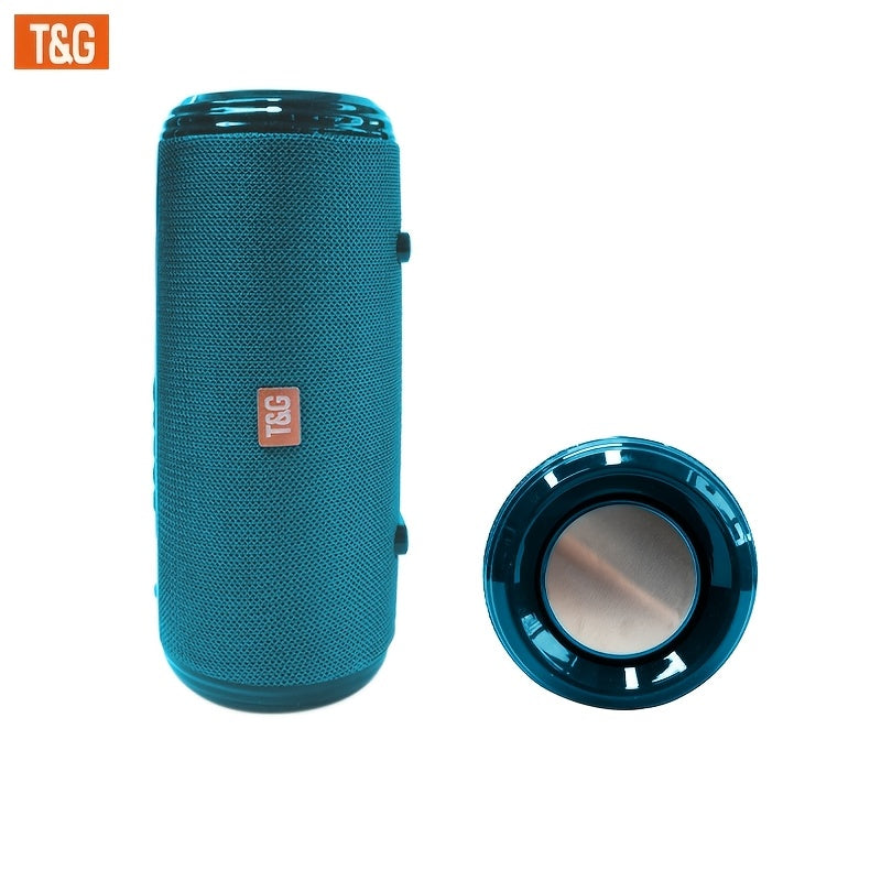 TG537 Portable Wireless Loudspeaker - TWS System, Hands-Free Calling, TF Card & USB Playback - Compatible with Smartphones, Tablets, TV, Perfect for Camping, Travel, Mobile Phone Additions