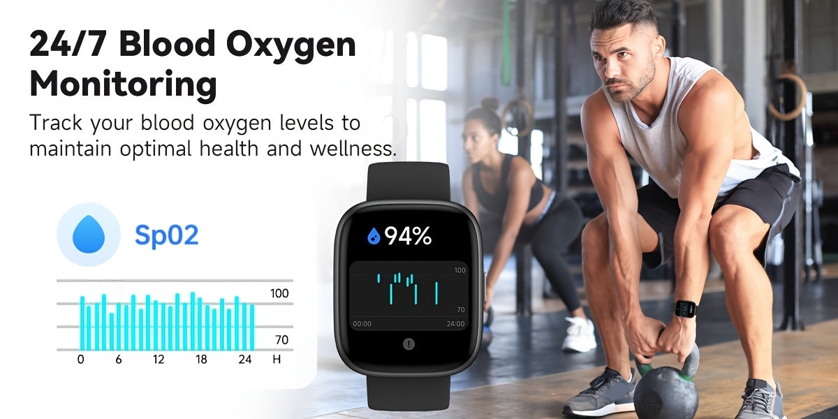 FAWEIO Smart Watch For Men Women Wireless Calling, 1.83" HD Touch Screen Fitness Tracker, 100+ Sports Modes, Built-in Alexa, Dial, Waterproof, For IPhone & Android, Birthday Gifts, Mother'S Day Gift