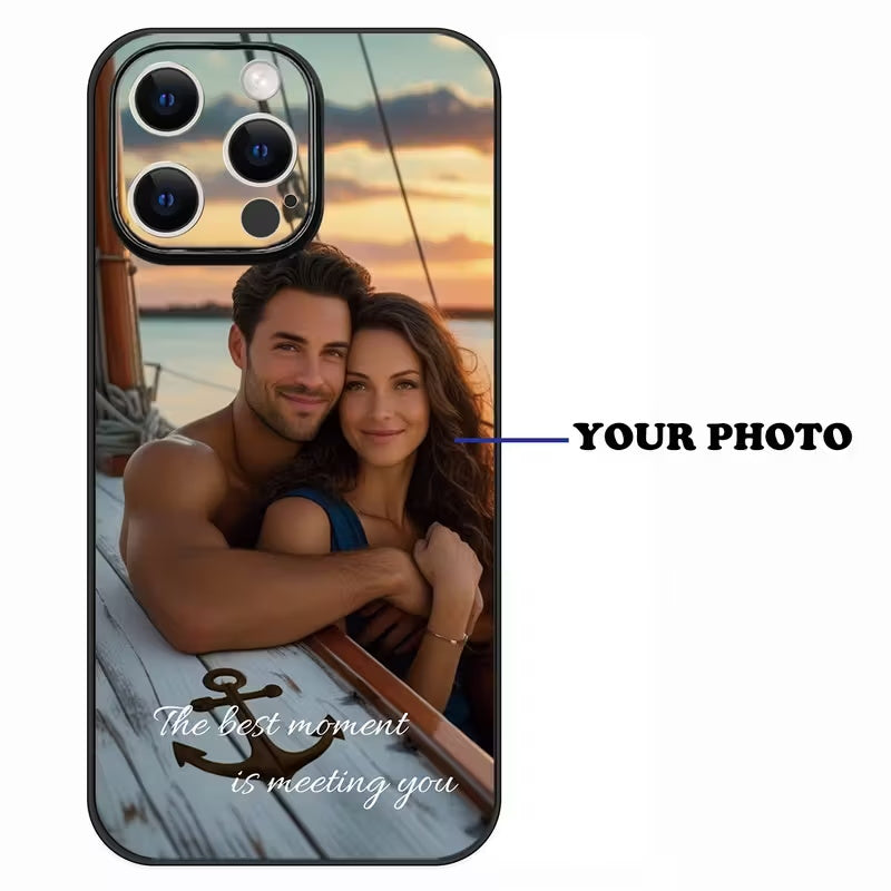 Phone Case: Custom Phone Case - Personalized Case for iPhone 17/ 16/ 15/ 14/ 13/ 12/11 Pro Max/ Pro/ Plus, Minimalist & Stylish, Durable, Perfect Creative Gift for Birthdays, Anniversaries, Valentine's Day, Weddings, Halloween, Christmas.