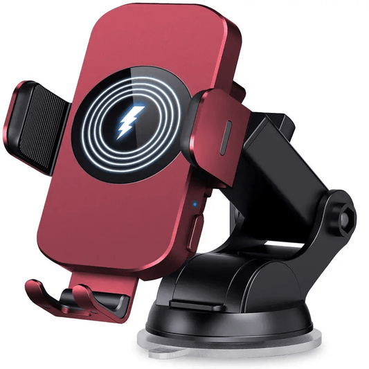 Ultra-Fast 15W RapidWireless Car Charger - Smart Auto Clamping Phone Mount for iPhone 15 14 13 12 11 Pro Max, Samsung Galaxy S23 S22 S21 - Hassle-Free, Seamless Compatibility