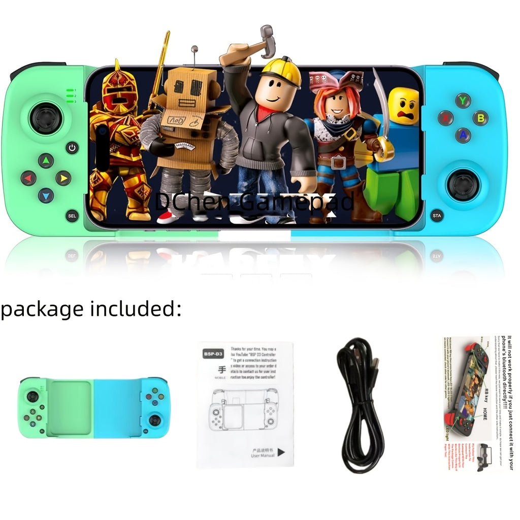 Wireless Gamepad for iPhone/ for Andriod/ for Steam Deck/ for PC Table Mobile Phone Controller Wired Game Controller Festival Gift