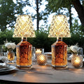 Crystal Clear Bottle Light, Table Lamp, Rechargeable LED Wine Lamp, Acrylic Lampshade, 2000Mah, 3 Colors, Bottle Lamp
