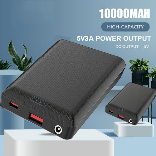 10000Mah Power Bank DC5V 3A Portable Charger External Battery Pack for Heating Vest Jacket Scarf Gloves Electric Heating Equipment