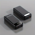 60000mAh Large-capacity Portable Power Bank, 22.5W Fast Charging Equipped with Light/LED Power Display, Suitable for Charging Android Electronics/mobile Phones And Other Equipment, Outdoor Travel/Camping Removable Emergency Power Supply Device