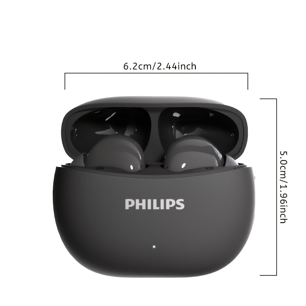 Philips TAT1320 Wireless Wireless Headset, Upgraded Wireless 5.4, 13MM Speakers, Ultra-long Battery Life, Type-C Fast Charging, Stereo In-ear Earphones, With Microphone, Compatible With Mobile Phones, Suitable For Games, Business, Sports, Camping
