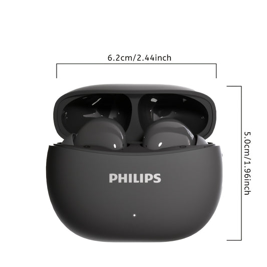 Philips TAT1320 Wireless Wireless Headset, Upgraded Wireless 5.4, 13MM Speakers, Ultra-long Battery Life, Type-C Fast Charging, Stereo In-ear Earphones, With Microphone, Compatible With Mobile Phones, Suitable For Games, Business, Sports, Camping