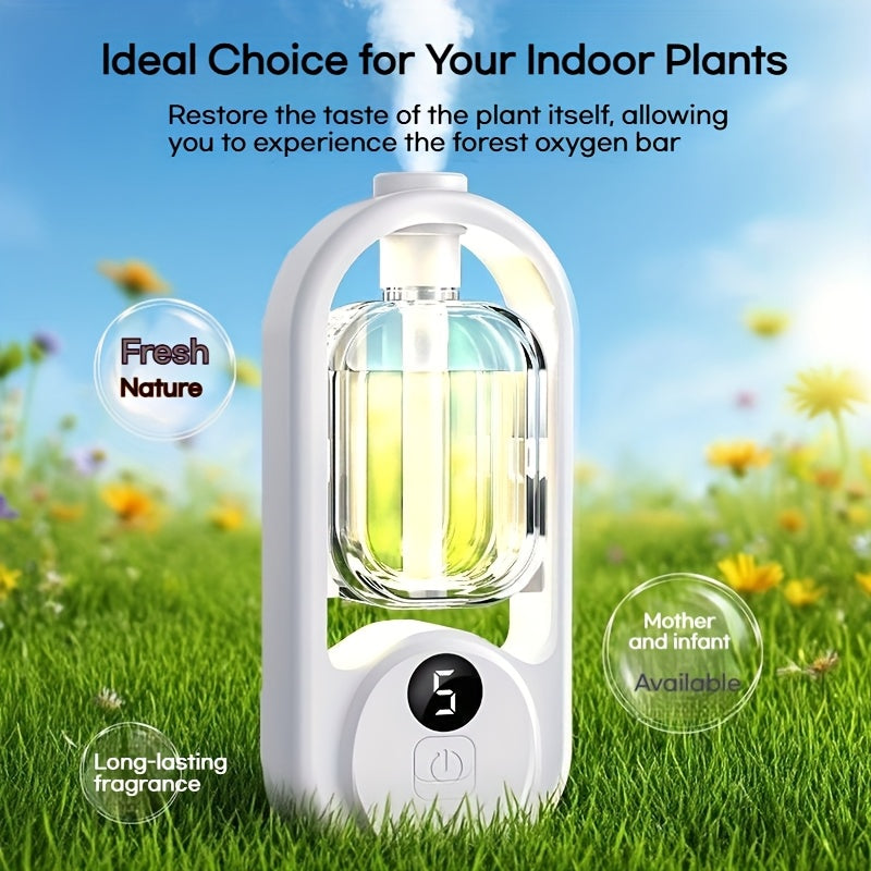 Sonic Technology Aromatherapy Humidifier with 7 Color LED Light - Quiet, USB Powered Mini Essential Oil Diffuser for Bedroom, Office, Cafe & Yoga And Bedroom Deodorization, Timer Setting, Humidifier, 5.07 Oz, SAP