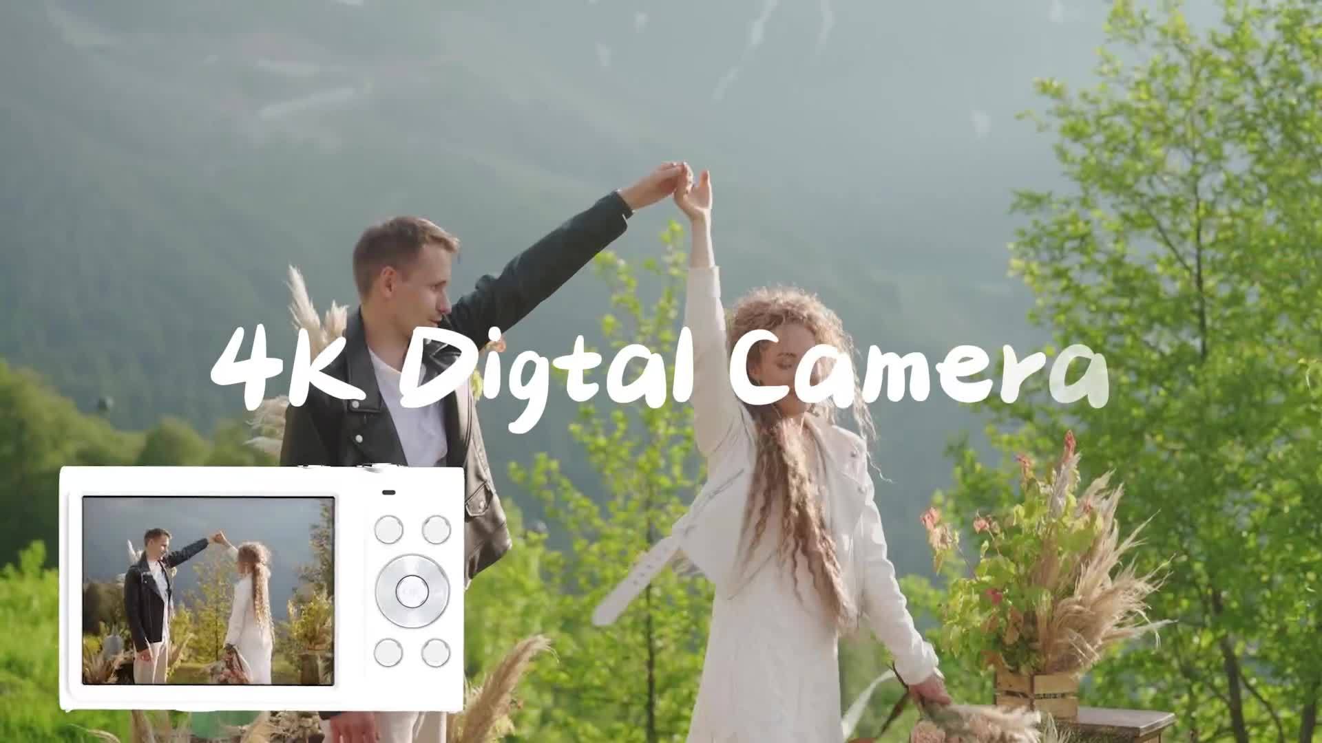 WESECUU 4K Dual Screens Digital Camera with 18X Zoom, Vlogging Camera for Photography with Anti-Shake, Portable Small Point And Shoot Digital Cameras with 64GB TF Card And 2 Rechargeable Batteries, Portable Selfie Camera for Friends And Family Gifts