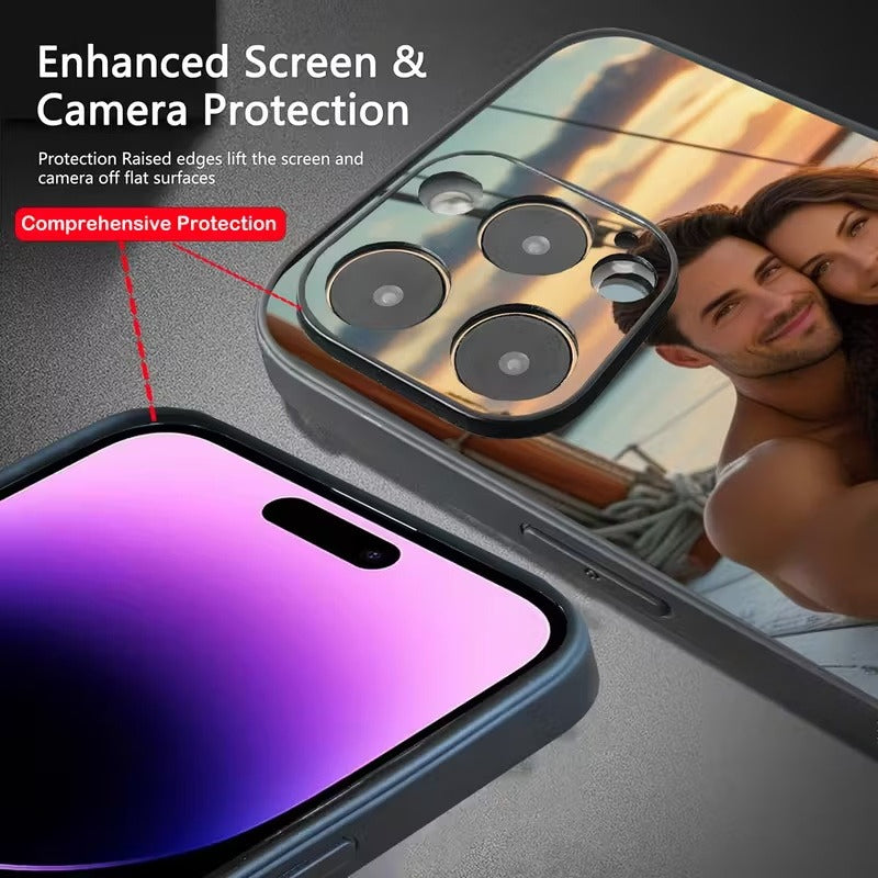Phone Case: Custom Phone Case - Personalized Case for iPhone 17/ 16/ 15/ 14/ 13/ 12/11 Pro Max/ Pro/ Plus, Minimalist & Stylish, Durable, Perfect Creative Gift for Birthdays, Anniversaries, Valentine's Day, Weddings, Halloween, Christmas.