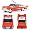 Fuzix WS-1965 Car Bluetooth Portable Speaker, Retro Car-Style Wireless Stereo Speaker with LED Headlights and Taillights, AUX/USB/TF/FM Radio Playback, Rechargeable Battery, High-Power Clear Sound, Multiple Playback Modes, Perfect Festival Gift, Ideal for