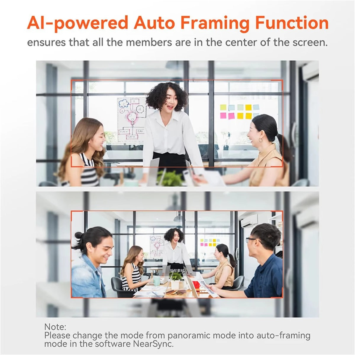 NUROUM 1080P/2K/4K Webcam with AI Auto Framing And True Autofocus Dual Noise Canceling Mics 90 Degree FOV Plug And Play for Zoom Meetings Gaming Home Office, V11/V15/V32