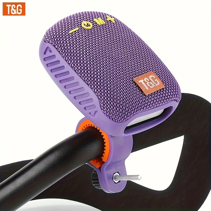 T&G 392 Outdoor Cycling Portable Speaker, a Compact Wireless Speaker for Cycling, Features IPX5 Waterproofing, And Functions As a Music Player with TWS Capabilities. It Supports FM, TF Cards, And USB Drives, Allowing Connection to Phones, Tablets