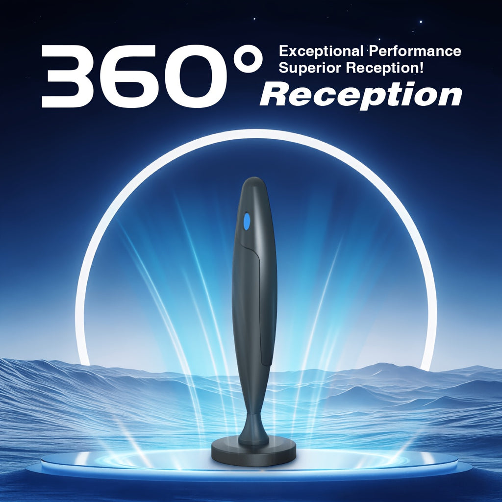 2026 Upgraded AI Smart TV Antenna Compatible for Indoor Use with Amplifiers Signal Boosters Supports 4K/1080P HD Digital Tuners Acts As A Signal Range Extender for Smart TVs The Amplifier Operates Under 36V Ideal for Home Theater And Streaming Device