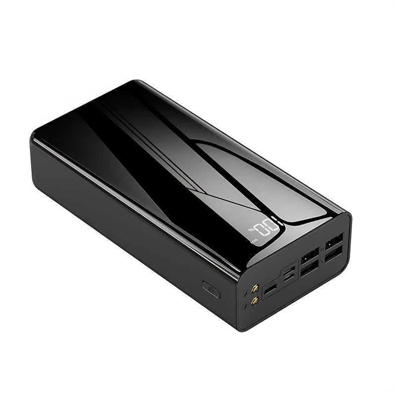 [50000mAh Power Bank] 50000mAh Ultra-High-Capacity Power Bank | Portable with LED Flashlight, Power Display, Multiple Ports | Fast Charging for Smartphones, Devices