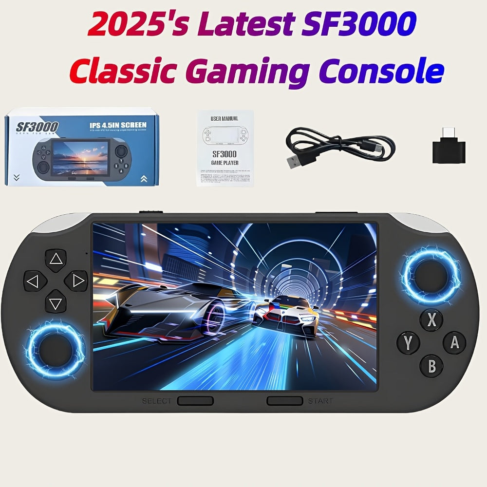 2026 Upgraded Handheld Game Console, Equipped with A Portable Open-source Linux System, IPS High-definition Screen, Dual Analog Joysticks, And USB Charging Function; Handheld Version Of The Game Console, Game Controller, Handheld Game Console.