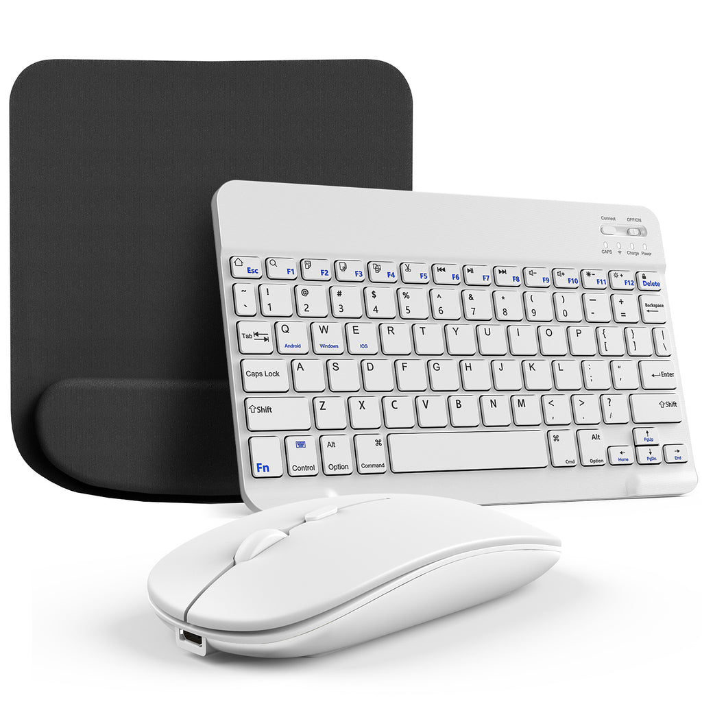 Get The Ultimate Gaming Experience with This Wireless Keyboard and Mouse Mouse Pad Combo /Wireless Keyboard and Mouse with Cleaning Cloth Combo