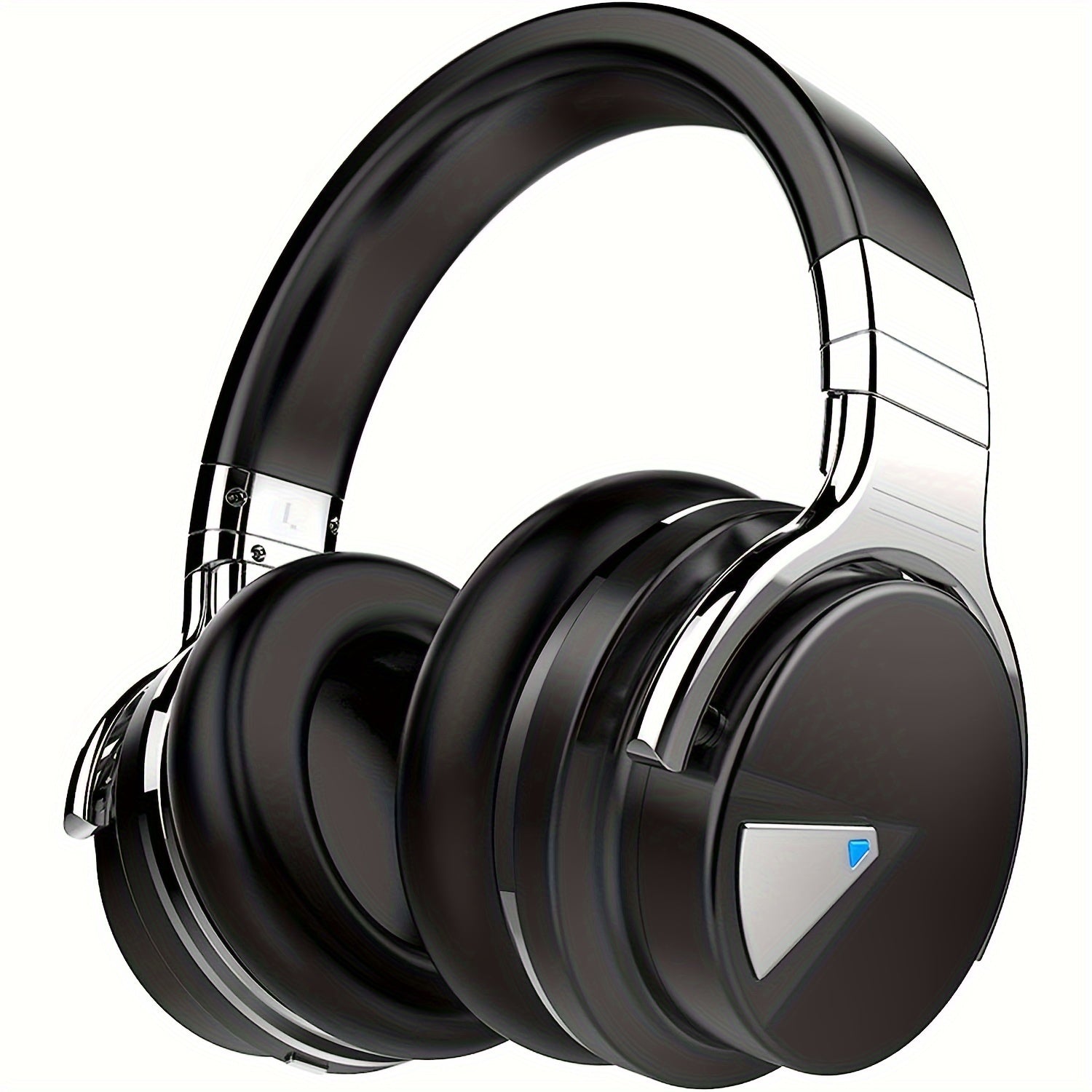 MIGHTY ROCK Active Noise Cancelling Headphones, Wireless Headphones, 30H Playtime, with Microphone, Deep Bass, 30 Hours Playtime