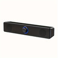 4D Audio Effect Anti-magnetic Interference, USB-powered Wired Desktop Speaker with 3.5mm Plug And Independent Volume Control, Stereo Audio Output, Suitable for Computers And Laptops.