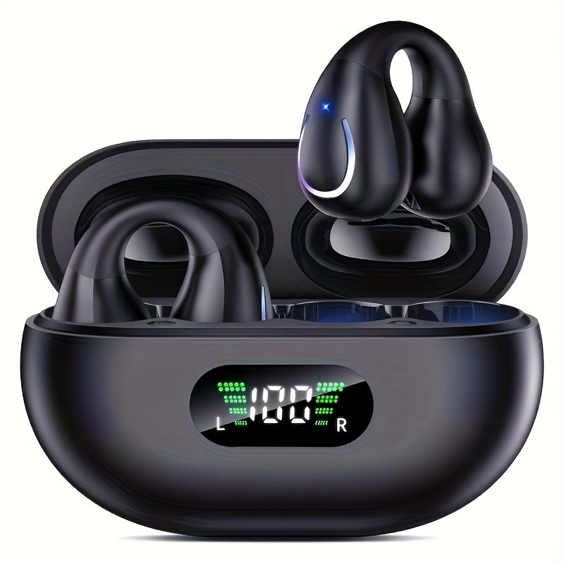 Truly Open Wireless Earphones (Wireless 5.4 TWS), Experience 360° Ambient Awareness & All-day Comfort, Secure Open-ear Fit For Sports/fitness, Advanced ENC Delivers Crystal-clear Calls, Intuitive Touch Control